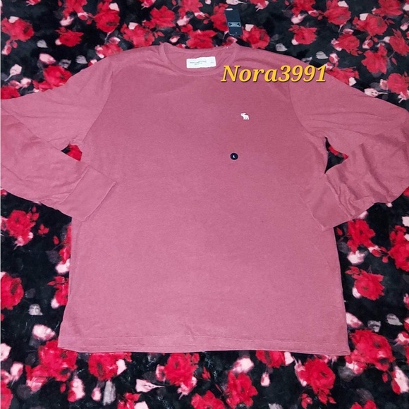 Abercrombie and Fitch Long Sleeve Tee size Large NWT - Picture 3 of 8